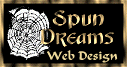 Spun Dreams - web design