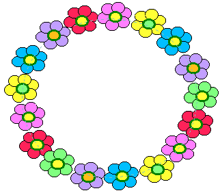 [A circle of flowers] 