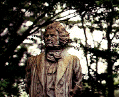 Estatua de Beethoven en Bonn.