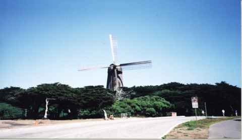 The old Dutch Windmill