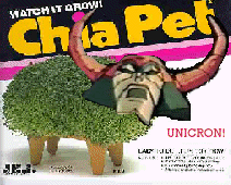 Chia Pet Unicron