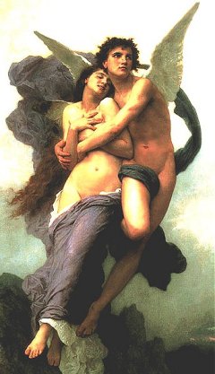 'The Abduction of Psyche,' by Bouguereau