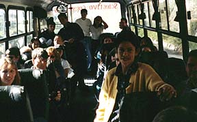 The Gang on the Bus