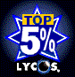 [logo of the Lycos Top 5% Award]