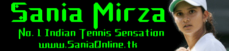 India's Tennis Sensation. Sania Mirza. Photos, news, profile....