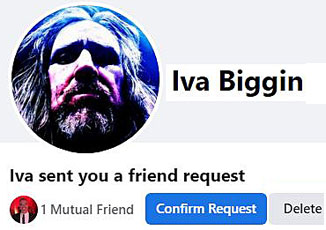 IvaBigin.jpg Iva Biggin I've sent you a friend request 1 mutual friend confirm request delete