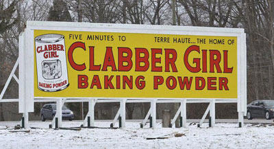 clabrgrl.jpg five minutes to Terre Haute, the home of Clabber Girl baking powder