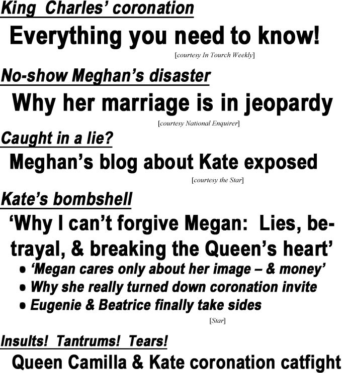 No-show Meghan's