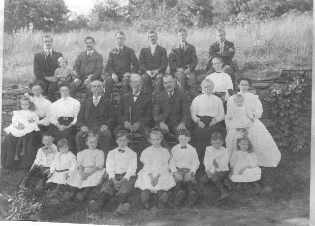 Wilcox family of Putnam CT. circa 1912