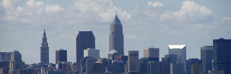 Cleveland skyline