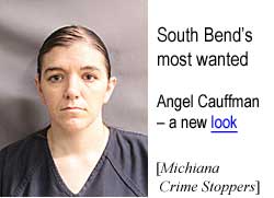 cauffman.jpg South Bend's most wanted: Angel Cauffman - a new look (Michiana Crime Stoppers)