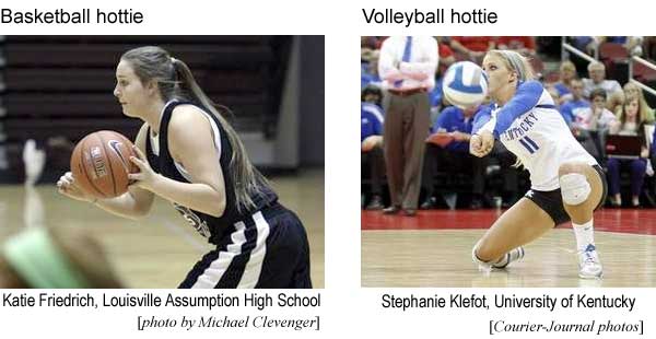 basketball hottie / volleyball hottie