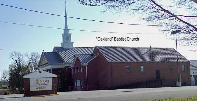 "Oakland" Baptist Church