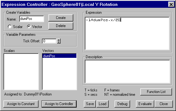��� ������ ��������� ���� Expression Controller � �����. (GIF, 8 Kb.)