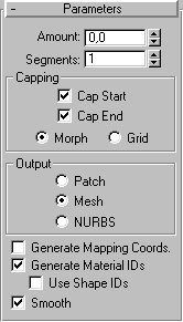  Extrude  3D Studio Max.  GIF, 4Kb.
