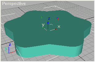   Star    Extrude.  GIF, 6Kb.