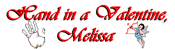 Hand in a Valentine, Melissa