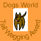 DogsWorld Tail Wagging Award