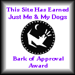 Me & My Dogs Bark of Approval Award