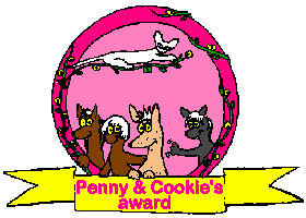 Penny & Cookie's Award