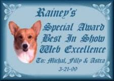 Rainey's Special Award