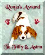 Ronja's award for great dog sites