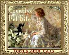 Tara Creative Pet Site Award