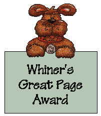 Whiner's Great Page Award