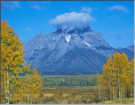 Grand Tetons in Wyoming