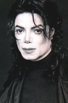 closeup of Mike in black