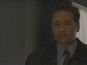 Mulder in a pique of punkesque temper tries rolling as a way to further his argument.