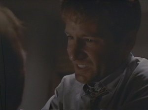 You won't tell me where Scully is? I'll just choke the crap out of you! That lack of oxygen should get your brain going!