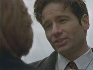 Mulder smugly reminds Scully of her senior thesis while remarking that she was more open minded back then. How rude!