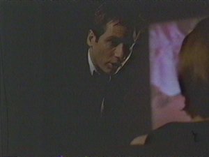 Mulder can't resist making an ass out of himself by making a big stink at the premiere of the movie starring a character loosely based on yet named after himself. No one would think it bothered you if you'd just pretend to enjoy and move on!