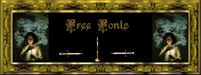 Free Dark Fonts Header