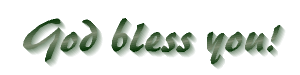 God bless you!