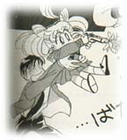 chibiusa's gun shots... flowers