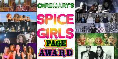 CHREMARY'S SPICE GIRLS PAGE AWARD