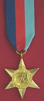 The Star was awarded for participation in the  Wars with JG26