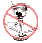 No-drinks logo