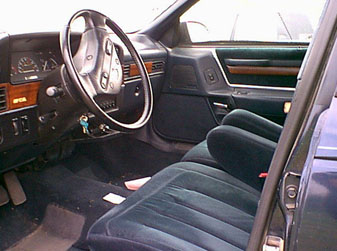 Interior of my 1989 Ford Taurus LX