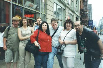 Jim (Sandy's hubby), Sandy, Stevie, Kelly, Tom, Nanc & Buddy