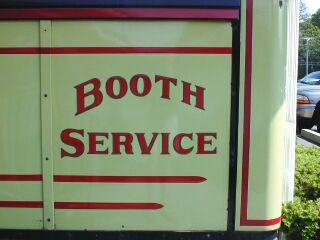 Booth Service? But, of course....