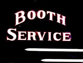 Booth Service.