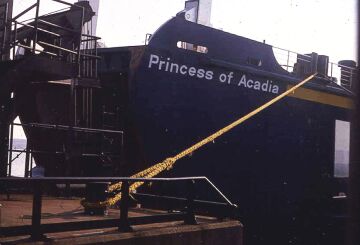 CN Marine 'Princess of Acadia,' St. John, New Brunswick.
