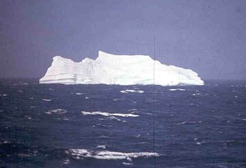 North Atlantic iceberg.