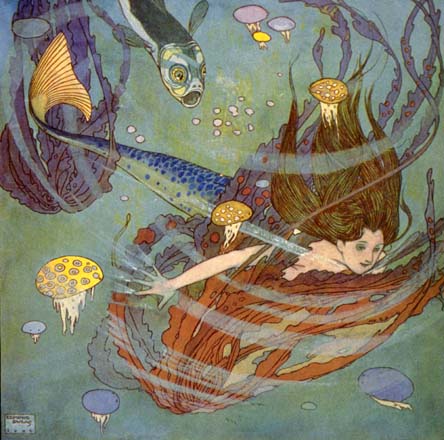The Little Mermaid by Edmund Dulac