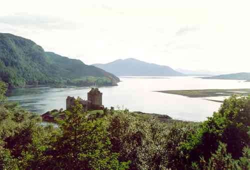 Eilean Donan Castle and Loch Duich