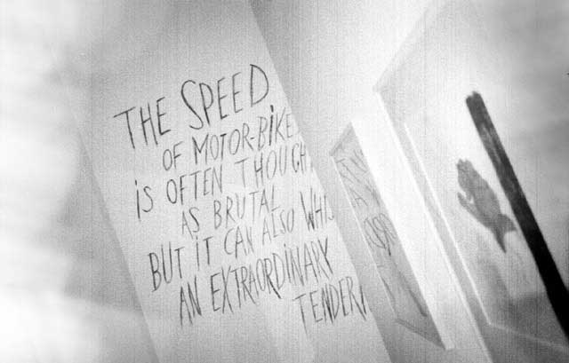John Berger - 'The Speed...' art gallery installation Berlin and images by A.F.Sundberg