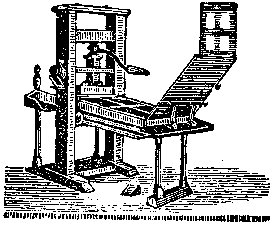 [franklin printing press]